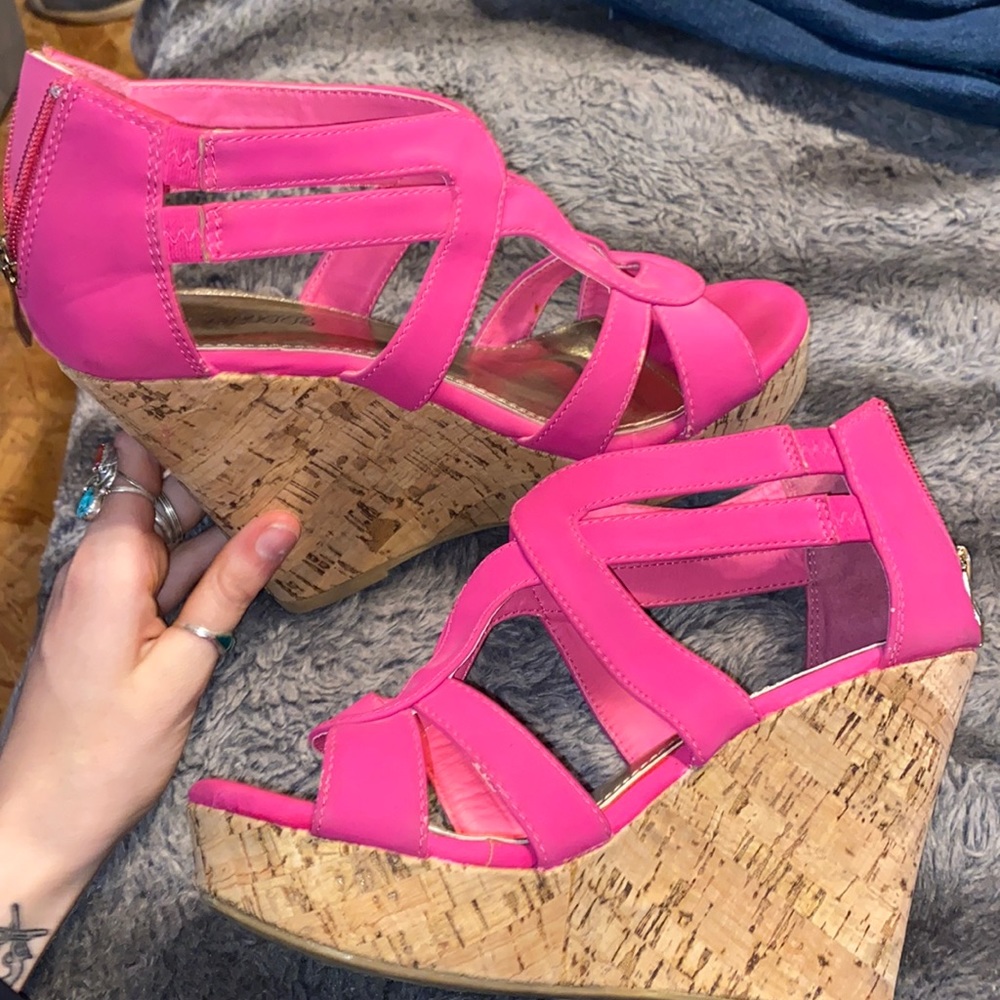 Hot pink Heels